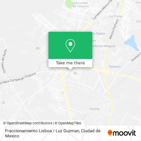 Mapa de Fraccionamiento Lisboa / Luz Guzman