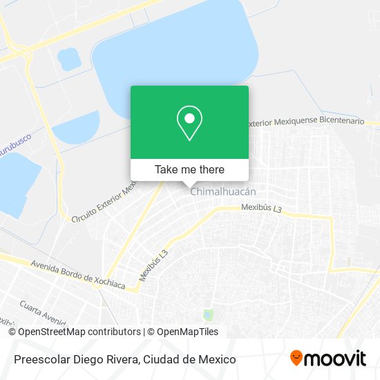 Preescolar Diego Rivera map