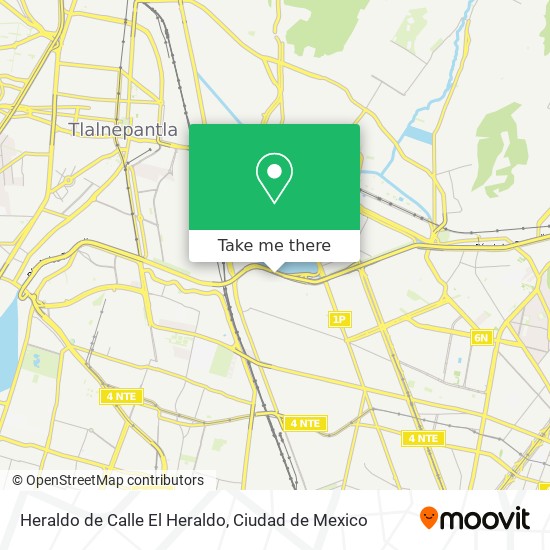 Mapa de Heraldo de Calle El Heraldo