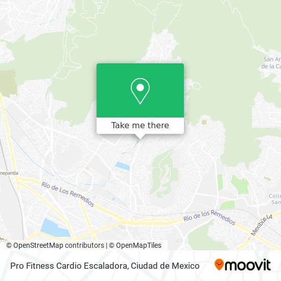 Pro Fitness Cardio Escaladora map