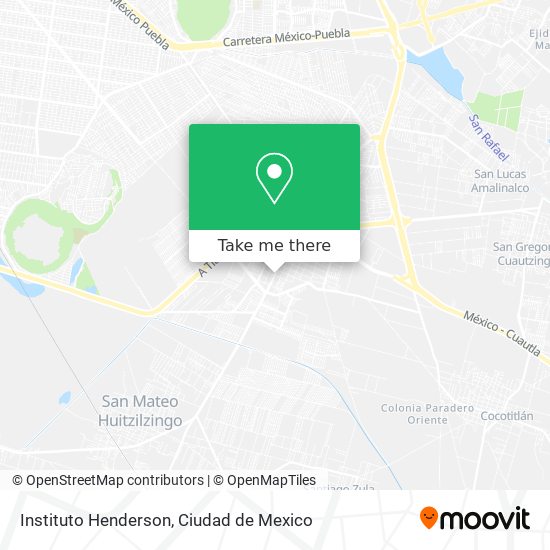 Mapa de Instituto Henderson