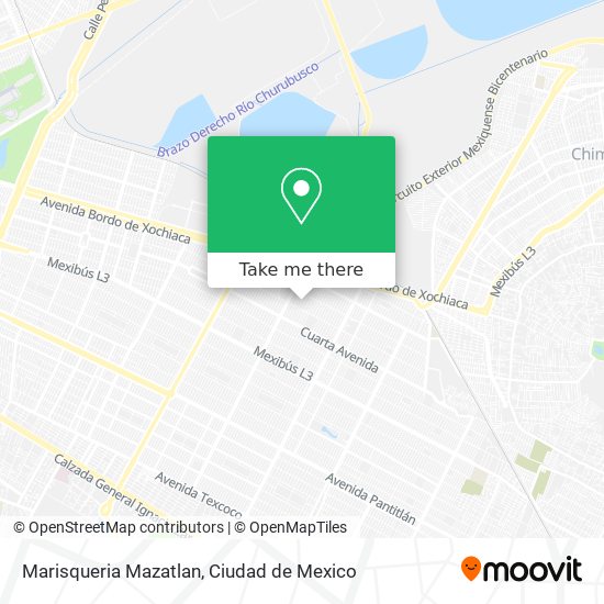 Marisqueria Mazatlan map