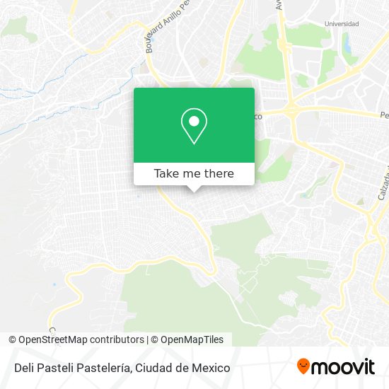 Deli Pasteli Pastelería map