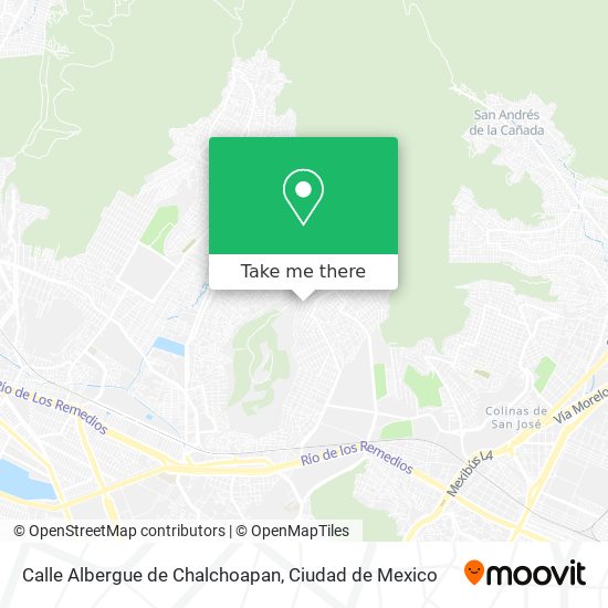 Calle Albergue de Chalchoapan map