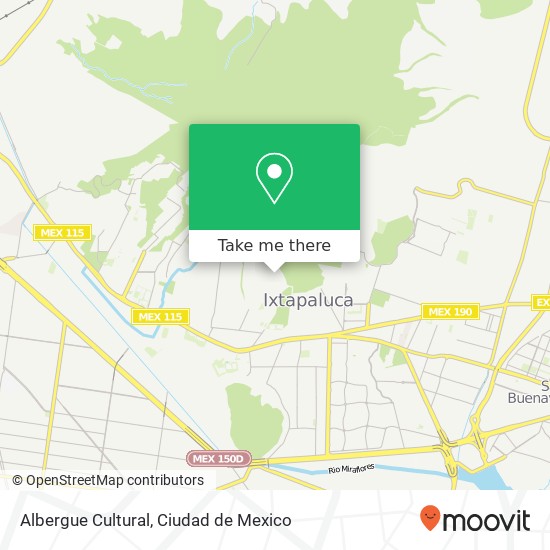 Mapa de Albergue Cultural