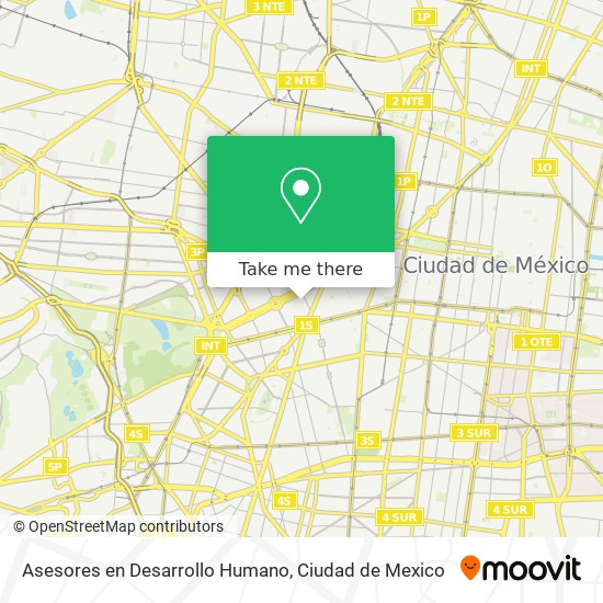 Asesores en Desarrollo Humano map