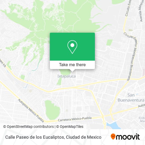 Calle Paseo de los Eucaliptos map