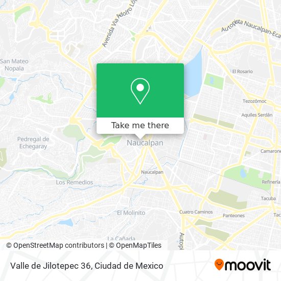Valle de Jilotepec 36 map