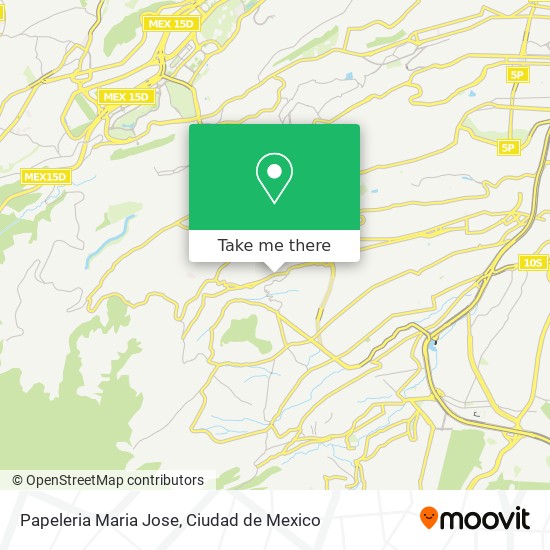 Papeleria Maria Jose map