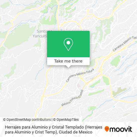 Mapa de Herrajes para Aluminio y Cristal Templado (Herrajes para Aluminio y Crist Temp)