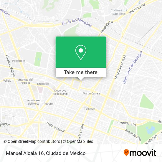 Mapa de Manuel Alcalá 16