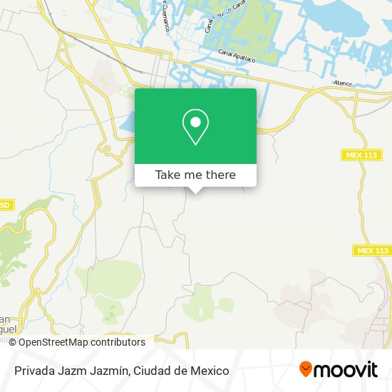 Privada Jazm Jazmín map