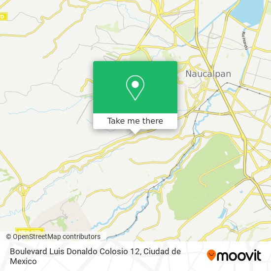 Boulevard Luis Donaldo Colosio 12 map