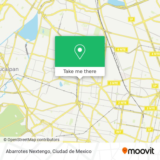 Abarrotes Nextengo map
