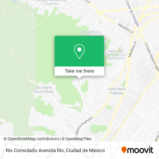 Mapa de Río Consulado Avenida Río