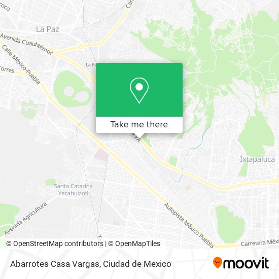 Abarrotes Casa Vargas map