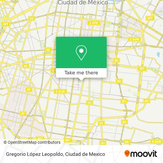 Mapa de Gregorio López Leopoldo