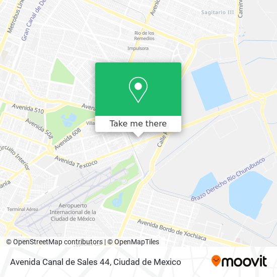 Mapa de Avenida Canal de Sales 44