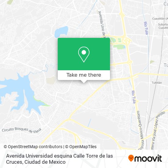 Avenida Universidad esquina Calle Torre de las Cruces map