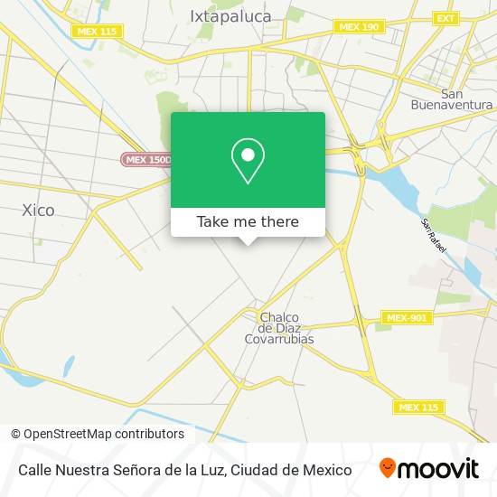 Calle Nuestra Señora de la Luz map