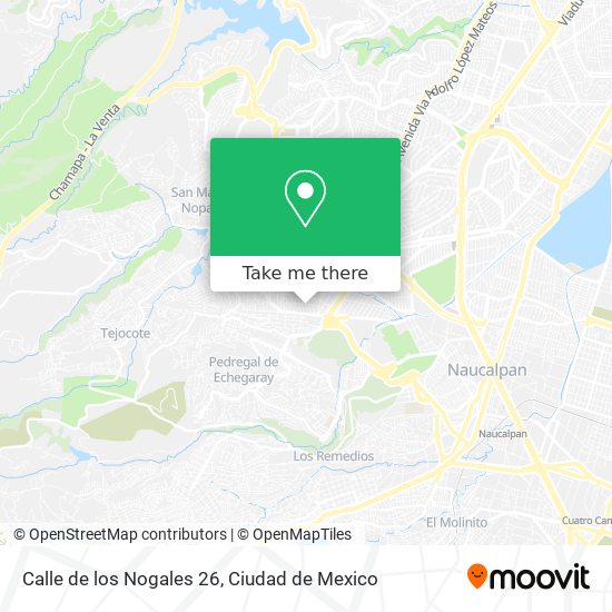 Mapa de Calle de los Nogales 26