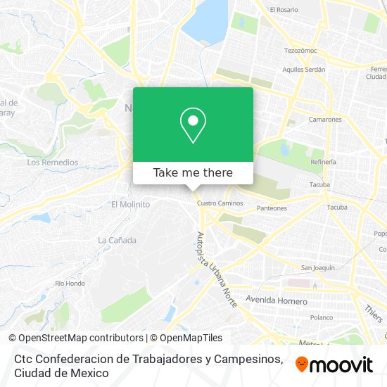 Ctc Confederacion de Trabajadores y Campesinos map