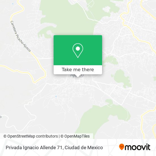 Privada Ignacio Allende 71 map