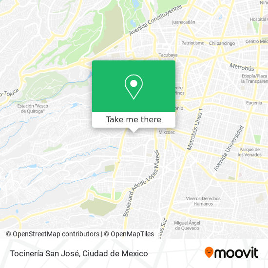 Tocinería San José map