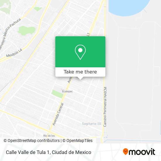 Calle Valle de Tula 1 map