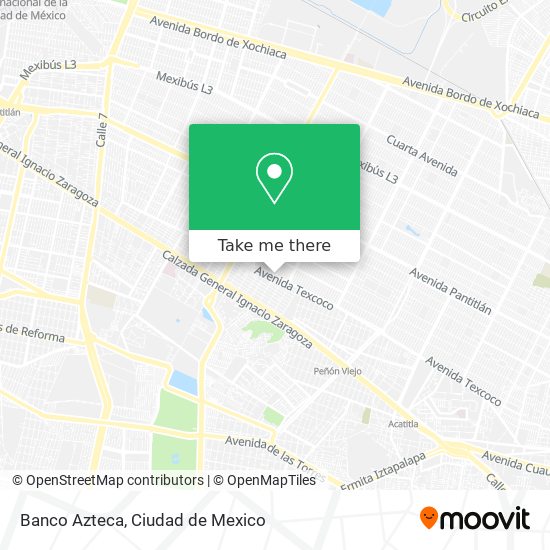 Mapa de Banco Azteca