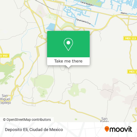 Mapa de Deposito Eli