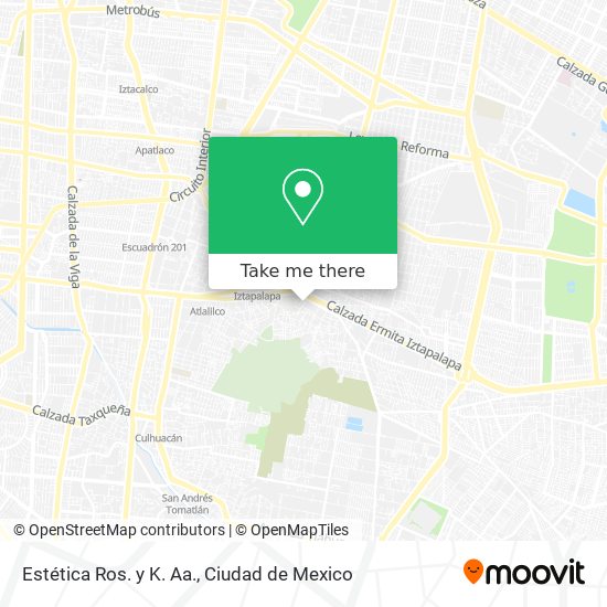 Estética Ros. y K. Aa. map