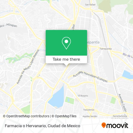 Mapa de Farmacia o Hervanario