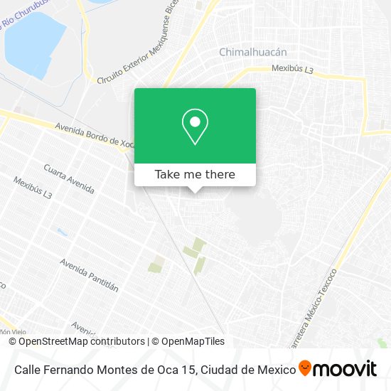 Calle Fernando Montes de Oca 15 map