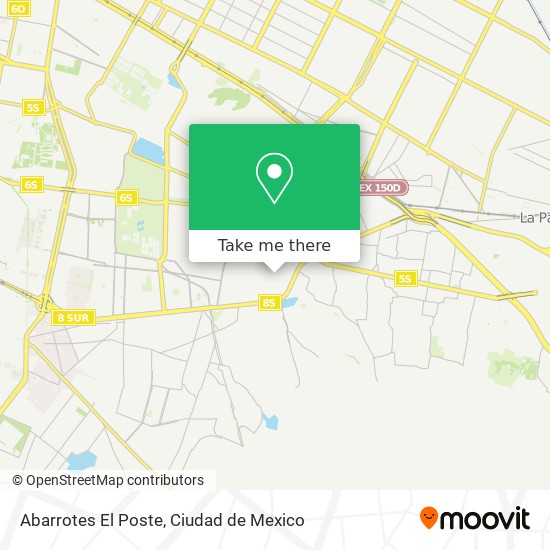 Abarrotes El Poste map