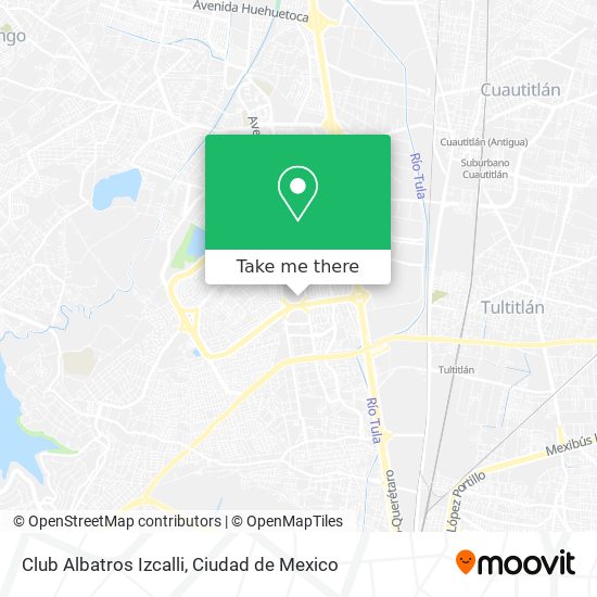 How to get to Club Albatros Izcalli in Tepotzotlán by Bus?