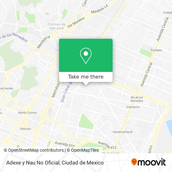 Adexe y Nau No Oficial map