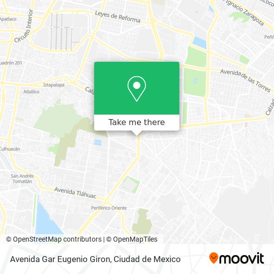 Avenida Gar Eugenio Giron map