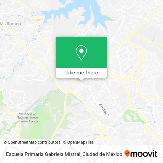 Mapa de Escuela Primaria Gabriela Mistral