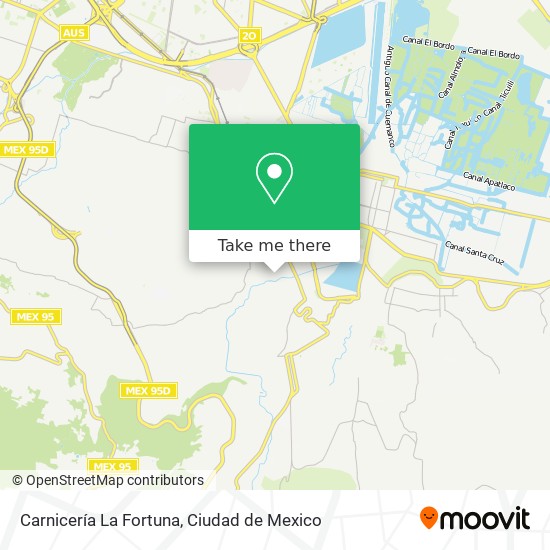 Carnicería La Fortuna map