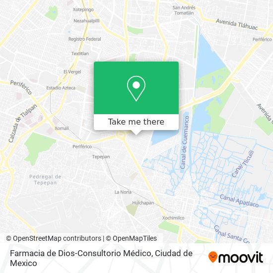 Farmacia de Dios-Consultorio Médico map