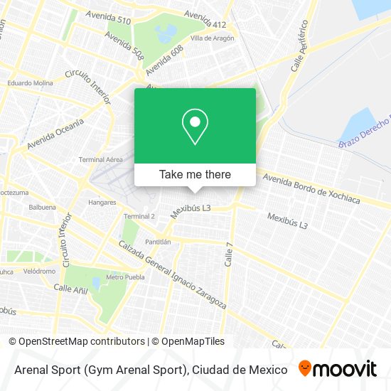 Arenal Sport (Gym Arenal Sport) map