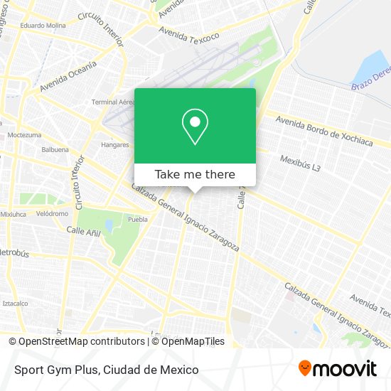 Sport Gym Plus map