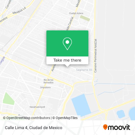 Mapa de Calle Lima 4