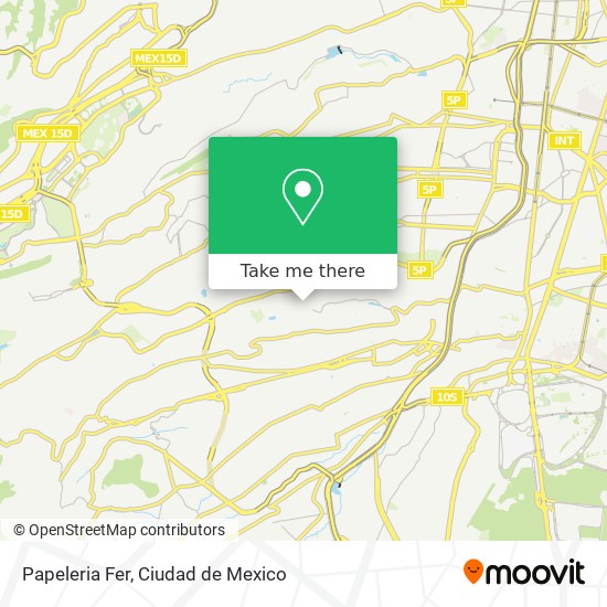 Papeleria Fer map