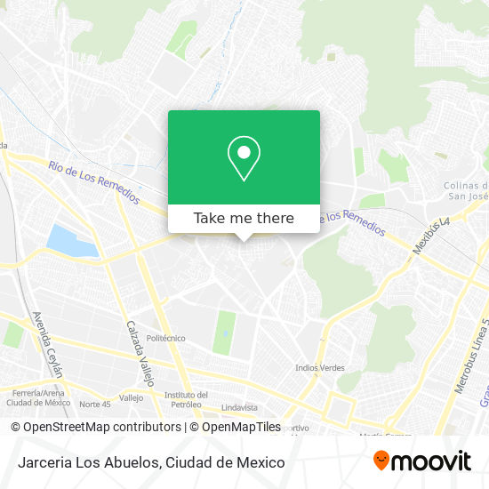 Jarceria Los Abuelos map