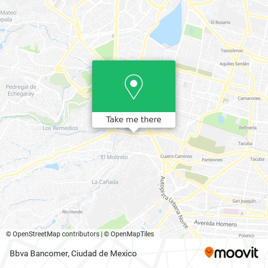 Mapa de Bbva Bancomer