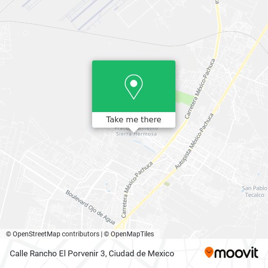 Calle Rancho El Porvenir 3 map