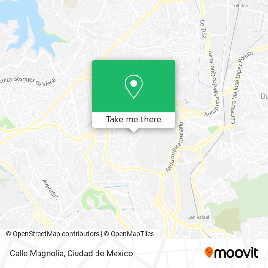 Calle Magnolia map