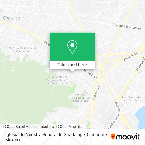 Iglesia de Nuestra Señora de Guadalupe map